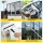 Giantz 136cm Extendable Window Cleaner with Spray Tank 3 Microfibre Pads 30cm Squeegee for Home Car Mirrors