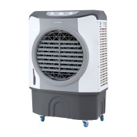 Devanti Evaporative Air Cooler, 45L, White/Blue, 67x42x102cm, 3-in-1 Cooler/Humidifier/Purifier