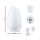 Devanti 300ml Ultrasonic Essential Oil Diffuser Tulip Design Cool Mist Humidifier with 14-Colour LED Night Light