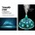 Devanti 400ml 3D Glass Aroma Diffuser - Ultrasonic Humidifier, Purifier, 7-Colour LED Night Light, Remote Control