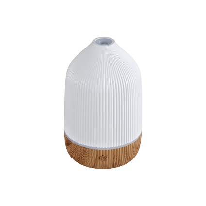 Devanti Ultrasonic Aroma Diffuser 100ml - 7-Colour LED, USB Power, ABS & PP, Whisper-Quiet, Waterless Auto-Off, 4-in-