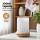 Devanti 4-in-1 Ultrasonic Aroma Diffuser 200ml - Light Wood Grain, LED Colours, Mist Modes, Timer, Quiet Operation