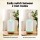Devanti 200ml Ultrasonic Aroma Diffuser - LED Lights, Whisper-Quiet, Dark Wood Grain, 7-Colour Night Light, 18cm