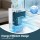 Devanti 1400ml Portable Dehumidifier Quiet Sleep Mode Timer Auto‑Off 7‑Colour Lamp Up to 280sq.ft 330ml/day