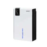 Devanti 2000ml Portable Dehumidifier 1000ml/day Quiet Sleep Mode Remote LED Touch Panel Auto-Drain 1.5m Hose