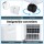 Devanti 16L/Day Dehumidifier Portable with 5.5L Tank Clothes Drying Mode 195m³/h Airflow R290 Quiet Operation