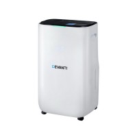 Devanti 20L Dehumidifier Air Purifier, White – 3-in-1 Dehumidifier, Fan & Clothes Dryer with 6.5L Tank & Timer