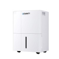 Devanti 30L/Day Dehumidifier Home Air Dryer with 4.7L Tank, 4 Modes, Sleep Timer, Quiet Operation, Portable, White ABS