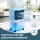 Devanti 70L/Day Commercial Dehumidifier 8.5L Tank 350m³/h Airflow Quiet 47dB Touch Controls Casters Clothes Drying