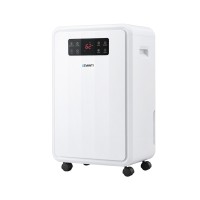 Devanti 70L/Day Commercial Dehumidifier 8.5L Tank 350m³/h Airflow Quiet 47dB Touch Controls Casters Clothes Drying