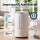 Devanti 4L Ultrasonic Humidifier and Aroma Diffuser Top Fill 250ml/hr Quiet Bedroom 360° Nozzle White