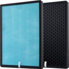 Devanti Air Purifier 4-Layer HEPA Replacement Filter, H11 Grade, 24x3.5x30cm, Active Carbon, Cold Catalyst, Odour Removal