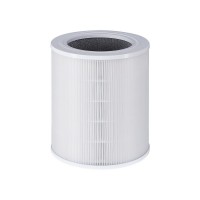 Devanti Air Purifier Replacement Filter 4-Layer H11 HEPA Carbon for 15x15x13.6cm Model, Removes Dust & Odours