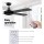 Devanti 52 Inch Ceiling Fan Black with Remote Control, 4 Wooden Blades, AC Motor, 3 Speeds, Reverse Mode, Timer
