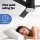 Devanti 52" Ceiling Fan DC Motor 3 Blades Double Sided Wood Black 3 Colour LED Remote Timer Reverse Cycle