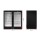 Devanti 198L Black Bar Fridge, Dual Glass Doors, LED Light, Adjustable Temp 2°C-10°C, Energy Efficient, Commercial Use