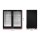 Devanti 198L Dual Glass Door Bar Fridge Black with LED Temp Display Adjustable 2–10°C Fan Cooling R600a