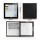 Devanti 40L Bar Fridge Glass Door Mini Fridge Countertop Cooler Black 2-14°C Adjustable Shelves and LED Light