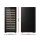 Devanti Wine Fridge Cooler, Metal, 66-Bottle Capacity, Black, 49.5x60x104cm, UV Glass, Digital Control, No-Frost
