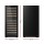 Devanti 80 Bottle Dual Zone Wine Fridge Cooler, Compressor, UV Glass Door, Digital Control, Black, No-Frost