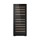 Devanti 80 Bottle Dual Zone Wine Fridge Cooler, Compressor, UV Glass Door, Digital Control, Black, No-Frost