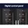Devanti Dual Zone Wine Fridge Cooler, 24 Bottle Capacity, UV-Resistant, Silent Operation, Digital Control, Black
