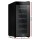 Devanti Wine Fridge Cooler, Thermoelectric, 12 Bottle Capacity, Black, 50x25.3x64.5cm, UV-Resistant, Silent Operation