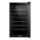 Devanti Wine Fridge Cooler, Thermoelectric, 28-Bottle Capacity, Black, 43x52x74.5cm, UV-Resistant, Silent Operation