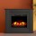 Devanti Electric Fireplace 2000W Black MDF Mantel with 3D Flame Effect, Remote Control, Timer & Thermostat