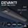 Devanti Electric Radiant Strip Heater 3200W - Black Anodised Aluminium, Indoor/Outdoor Use, Remote Control, IPX4 Rated
