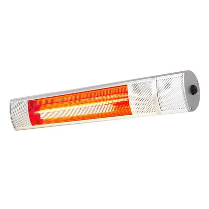 Devanti 2000W Infrared Halogen Heater | Eco-Friendly, Silent Operation | Indoor/Outdoor | Remote & DIY Mounting