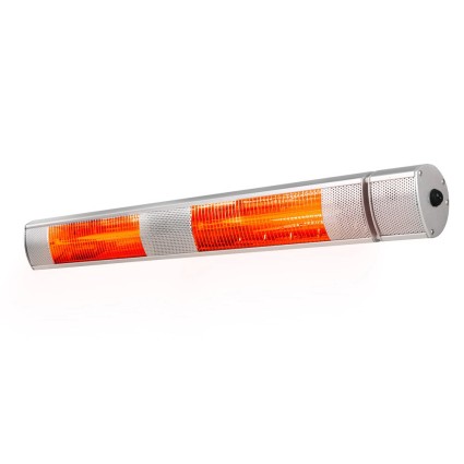 Devanti Electric Infrared Strip Heater 3000W Aluminium, 95cm, Remote, Indoor Outdoor, Silent, IP65 Weatherproof