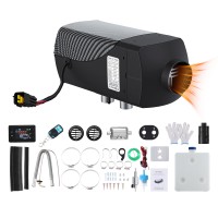 Giantz Diesel Air Heater 2KW 12-24V LCD Remote Compact Low Noise Large Tank for RV Bus Car Motorhome