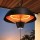 Devanti 1500W Infrared Hanging Patio Heater Ceiling Mount Carbon Fibre Tube IPX4 Waterproof Heating 220-240V