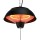 Devanti 1500W Infrared Hanging Patio Heater Ceiling Mount Carbon Fibre Tube IPX4 Waterproof Heating 220-240V