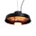 Devanti 2000W Outdoor Ceiling Infrared Heater with LED Light Remote Weather Resistant Black 3 Modes 50cm Chain