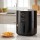 Devanti 4L Air Fryer 1500W Knob Control, 80-200°C Temp, 60-Min Timer, Non-Stick, Oil-Free, Black,