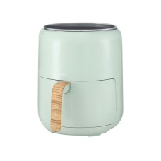 Devanti 5L Touch Control Air Fryer 1700W Green – Healthy Cooking with 8 Presets, 360° Air Circulation, Dishwasher Safe