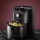 Devanti Air Fryer, Stainless Steel, 2.5L, Black/Silver, 1200W, Oil-Free Cooking, Knob Control, Easy Clean, Safe Design