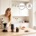 Devanti USB‑C Rechargeable Portable Coffee Grinder 40 Grind Settings Ceramic Head Black 19cm x 8cm Repurpose able
