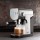 Devanti 20 Bar Espresso Coffee Machine - Silver, 1360W, Space-Saving Design, Instant Heat, Milk Frother, 0.9L Tank
