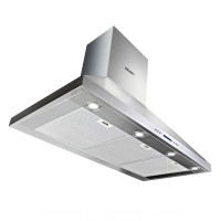 Devanti 1500mm Stainless Steel Range Hood | Powerful 3000m³/hr Extraction | Dual Copper Motors | LCD & LED Features