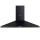 Devanti Range Hood, Black Powder-Coated Steel, 900mm, Wall Mounted, High Performance, 3-Speed, LED Lighting