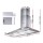 Devanti 900mm Stainless Steel Range Hood - Powerful 3-Speed, LED Lighting, 5-Layer Filters, Adjustable Wall Mount
