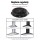 Devanti 11cm Range Hood Carbon Charcoal Filters Replacement - Effective Odour Absorption, Easy Install, Set of 2