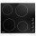 Devanti Electric Ceramic Cooktop, 60cm, Black Glass, 6000W, 4 Cooking Zones, LED Display, Overheat Protection