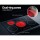 Devanti Electric Ceramic Cooktop, Black Glass, 90cm, 6 Zones, 8200W, Touch Control, Safety Features, Easy Clean