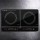 Devanti Induction Cooktop, Black Ceramic Glass, 60cm, Portable Cooker with 2 Zones, Touch Control, 3500W Power