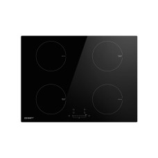 Devanti 70cm Electric Induction Cooktop, 4 Zone Ceramic Glass Stove, 7000W, Touch Control, Child Lock, Black Devanti 70cm Electric Induction Cooktop, 4 Zone Ceramic Glass Stove, 7000W, Touch Control, Child Lock, Black