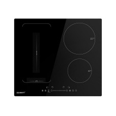 Devanti 60cm Induction Cooktop 4 Zone Electric Cooker, Black Ceramic Glass, Touch Control, 7400W, Built-In Devanti 60cm Induction Cooktop 4 Zone Electric Cooker, Black Ceramic Glass, Touch Control, 7400W, Built-In